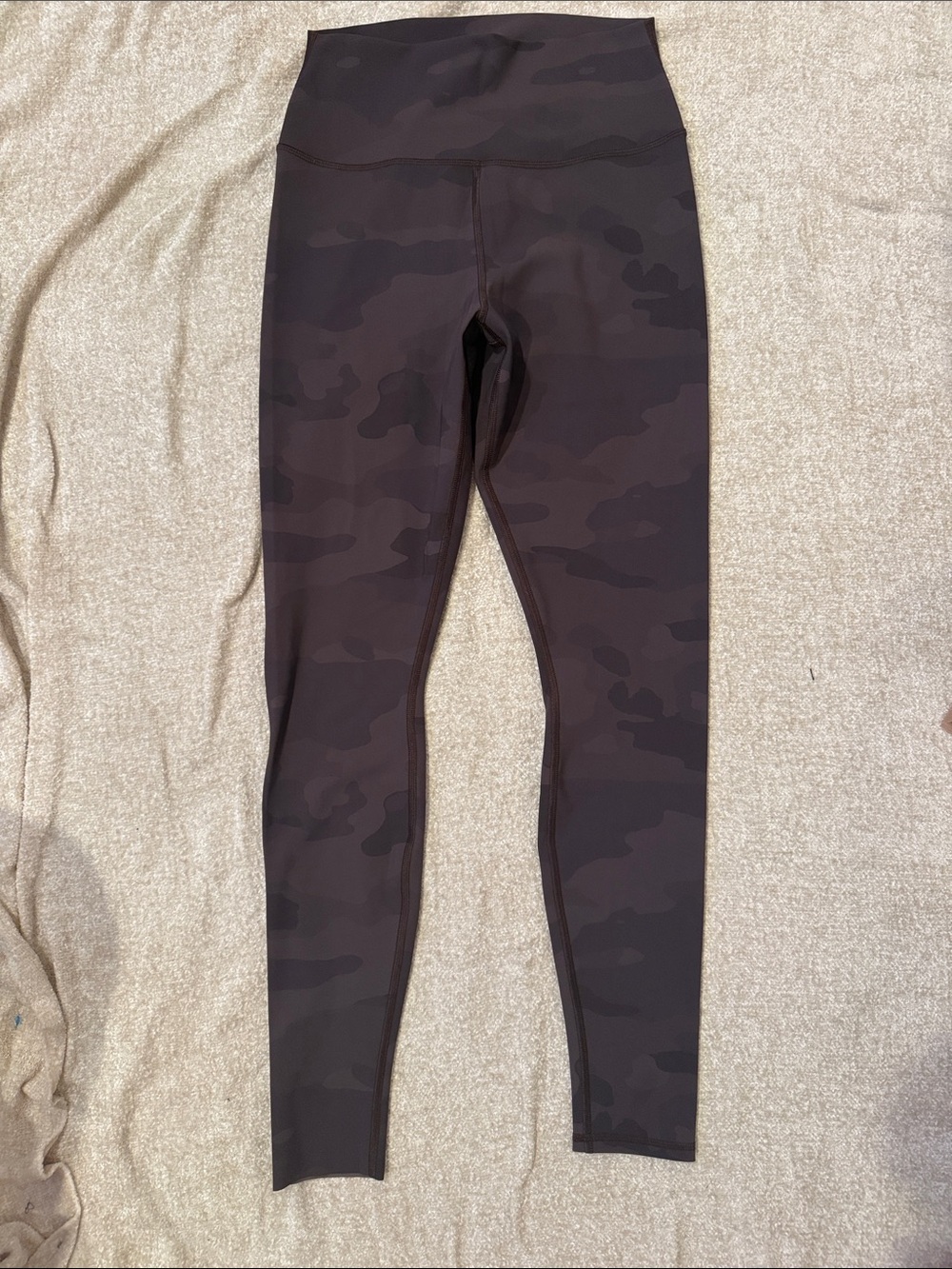 ALO Yoga Black Camo High-Waist Leggings